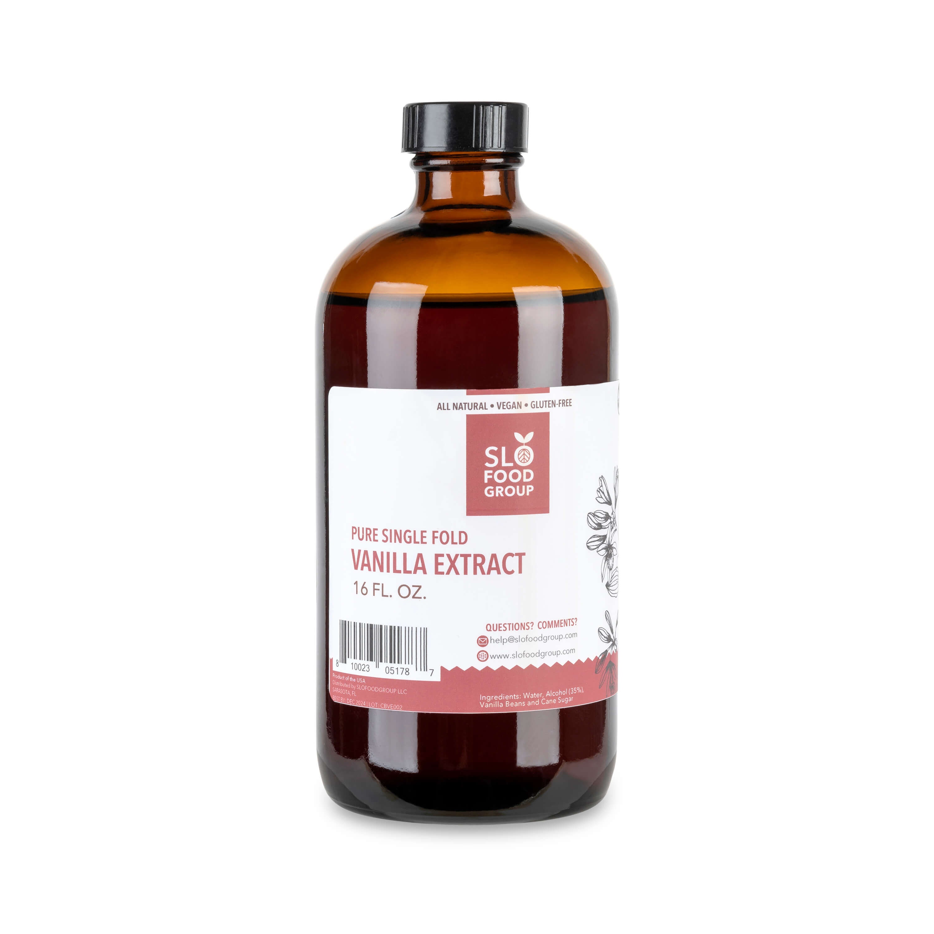 Vanilla Extract Single Fold Pure Vanilla Bean Extract Etsy