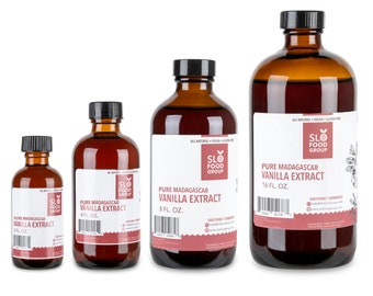 Madagascar Vanilla Extract, Small Batch Pure Vanilla Flavor