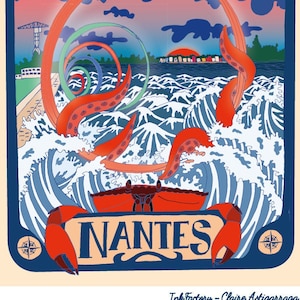 Card A5, RINGS OF BUREN, series &quot;Nantes&quot;