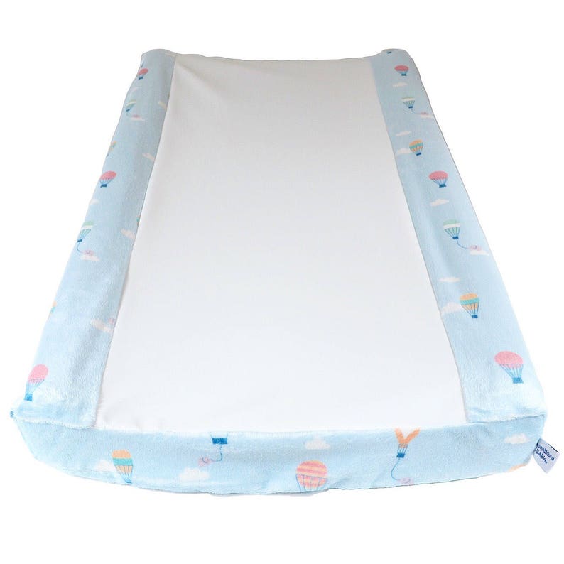 Wipeable Changing Pad Cover Minky Foating Carnival elephant Etsy