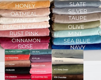 Soft Minky Fabric By Yard – Low Pile Plush for Blankets, Crafts, Costumes