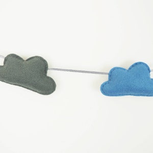 Cloud garland playroom decor Nordic nursery decoration cloud room decoration image 5