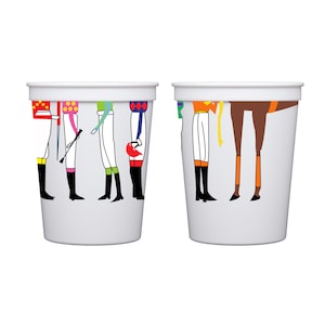 Kentucky Derby Party Plastic Stadium Cup (10 Pack)