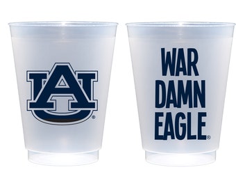 Auburn University/War Damn Eagle {Shatterproof Cup 10 Pack}