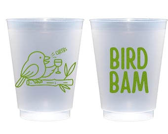 Mahjong - Bird Bam Frosted Tasse