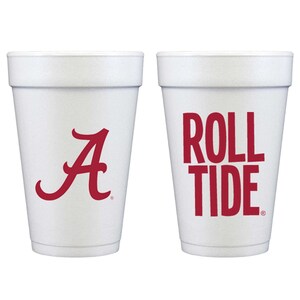 University of Alabama/Roll Tide {Styrofoam Cup 10 Pack}