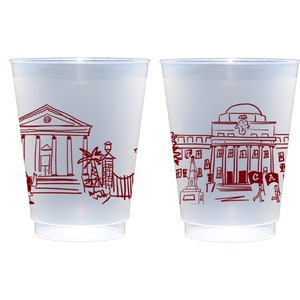 University of South Carolina Skyline-Columbia {Shatterproof Cup 10 Pack}