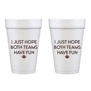 Football Tailgate - It&#39;s Gameday {Disposable Styrofoam Cup 10 Pack}
