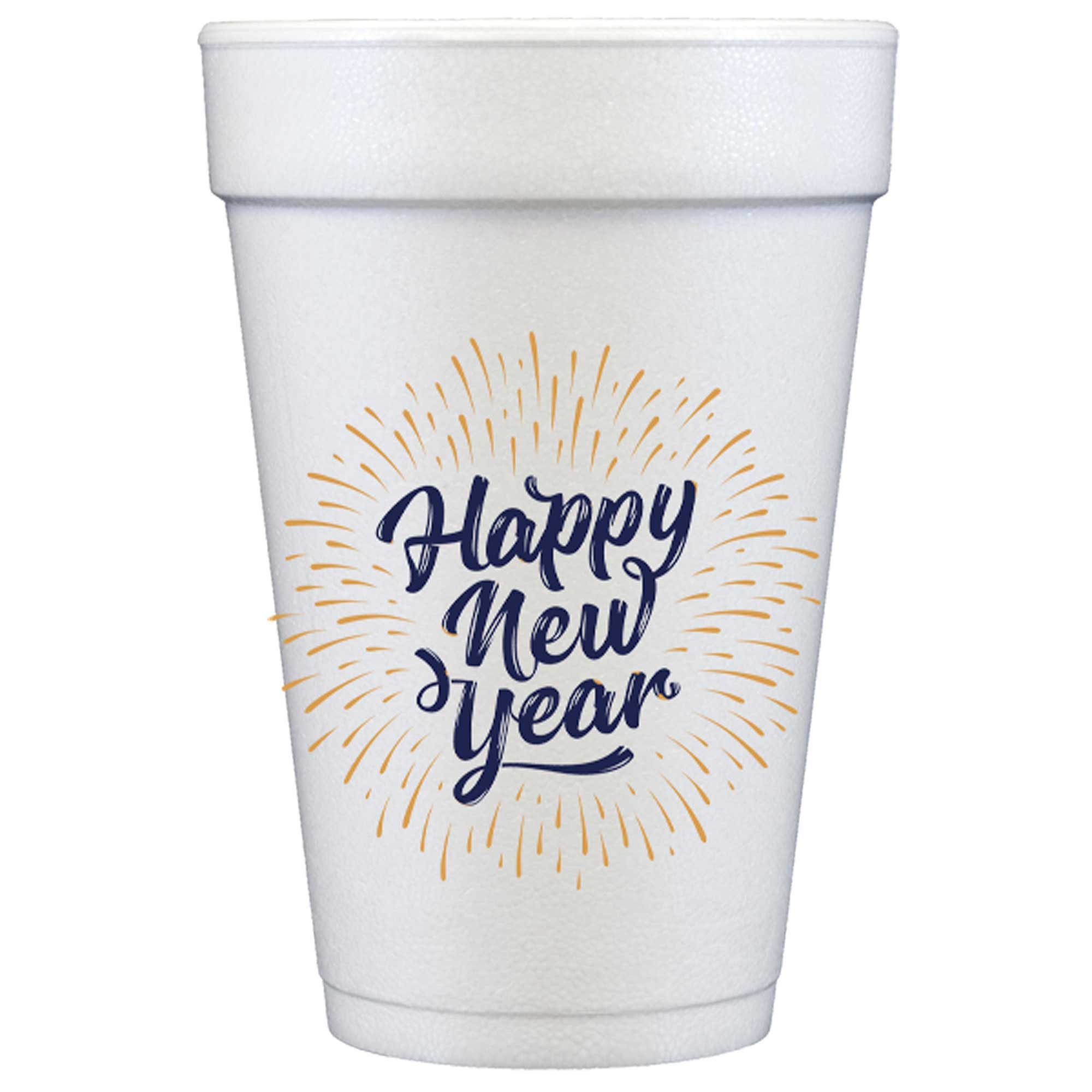 Modern Monogram Foam Wedding Cups — When it Rains Paper Co. | Colorful and  fun paper goods, office supplies, and personalized gifts.