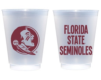 Florida State University Seminole {Frosted Cup 10 Pack}