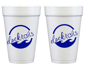 Lake Styrofoam Cup Lot de 10 (Docktails en vague)