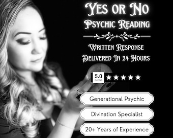 Yes Or No Psychic Reading by Professional Psychic | 24 Hours | Fast Psychic Answers | Quick Clarity Reading | Direct Answer Reading