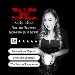 Will I Find Love Psychic Reading by Professional Psychic | One Question | 24 Hours | True Love Reading | Soulmates Union | Twinflame Reading