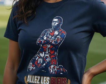 T-shirt WK 2026 Frankrijk | Allez Les Bleus Fan-T-shirt | Game Day voetbalshirt