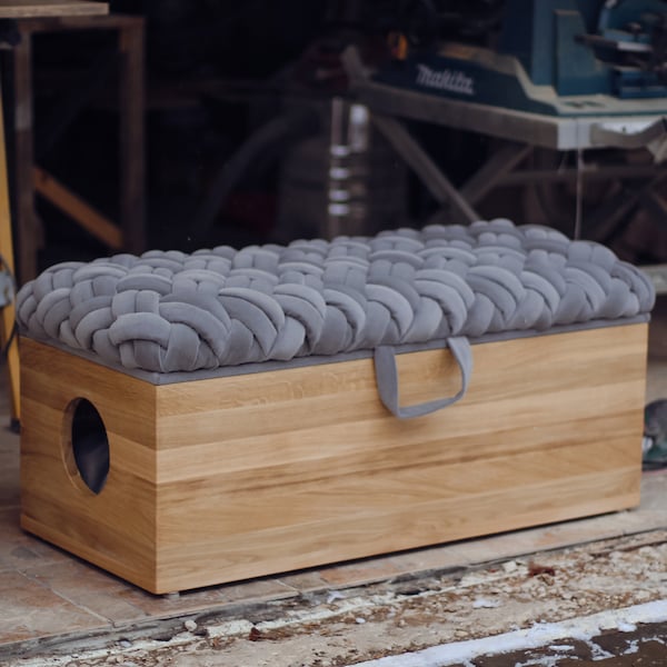 Cat Litter Bench Enclosure Etsy