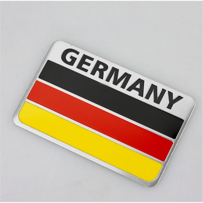 Germany Decal Sticker Germany Flag Emblem Sticker 3D Decal for Auto Car Truck - Etsy