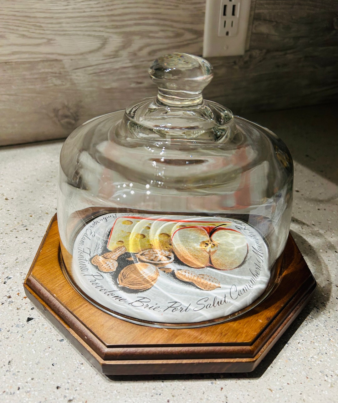 Vintage Styson Cheese Dome Server Etsy