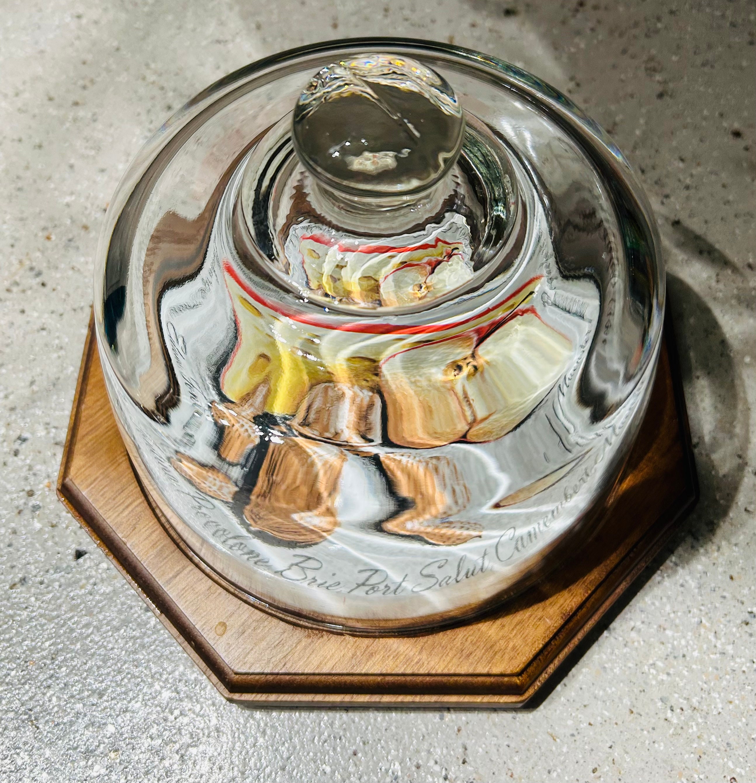 Vintage Styson Cheese Dome Server Etsy