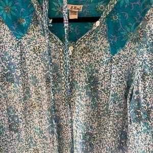 Vintage 1970s Indian Cotton dress