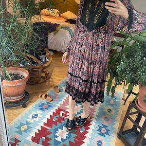 Vintage Indian Cotton Dress 1970&#39;s