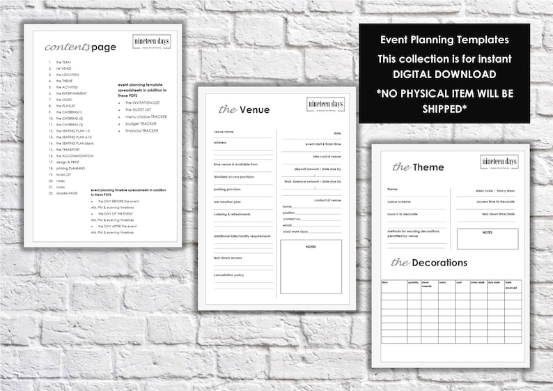 Celebration Celebration Creating Planner Templates Fast Electronic Obtain A4 PDF Excel . Planner add Party get together Celebration Advisor photo relating to Party Planner Templates named Celebration Celebration Designing Planner Templates Prompt Electronic Down load A4 PDF Excel . Planner include Social gathering bash Function Advisor