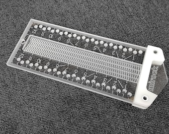Mirock Ruler Metric Plastic 120mm
