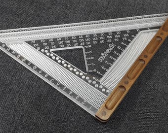 Mirock Square Metric Walnut 206mm