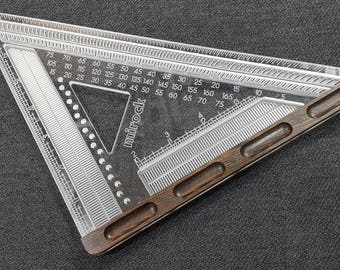 Mirock Square Imperial Wenge 8"