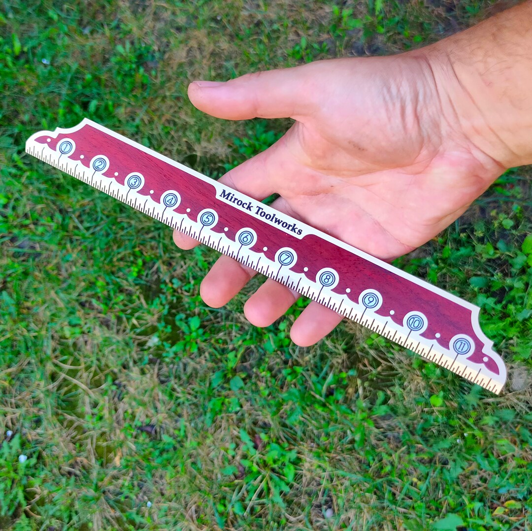 Mirock Vintage Brass Ruler 12 Inches - Etsy