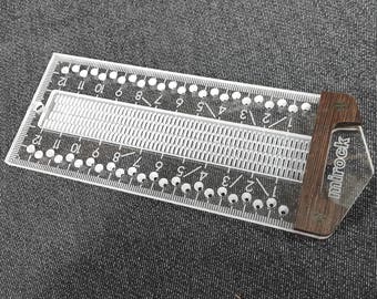 Mirock Ruler Metric Wenge 120mm