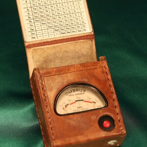 Gossen Ombrux Photographic Exposure or Light Meter c1935