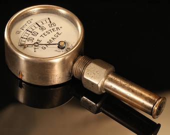 Spät-viktorianischer Reifenprüfstand (Reifenprüfer) um 1900