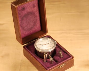 Antike Jacquet Tachoskop c1895 | Stoppuhr & Umdrehungszähler | Seltenes viktorianisches Instrument