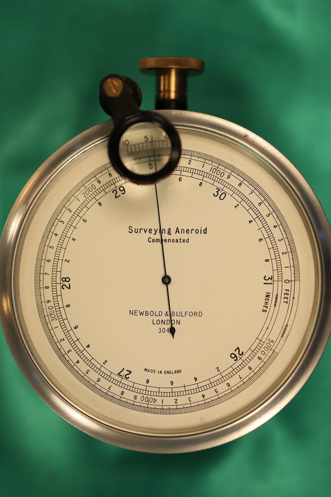 Vintage Surveying Aneroid Barometer by Short & Mason No 3042 Etsy