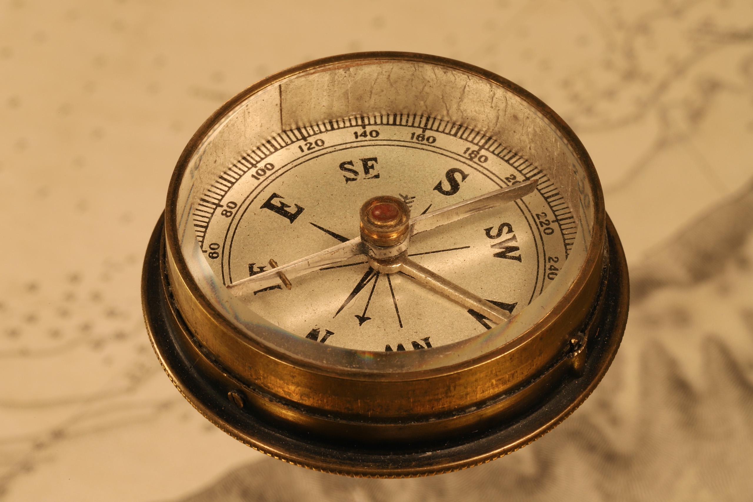 Antique Victorian Bar Needle Pocket Compass C1880 - Etsy