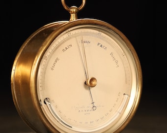 Antique Negretti & Zambra Barometer c1860 | Early Serial No 278 | Historic Victorian Instrument | Rare