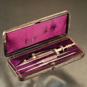 Antique Bennett Marvel Geometric Compass c1885