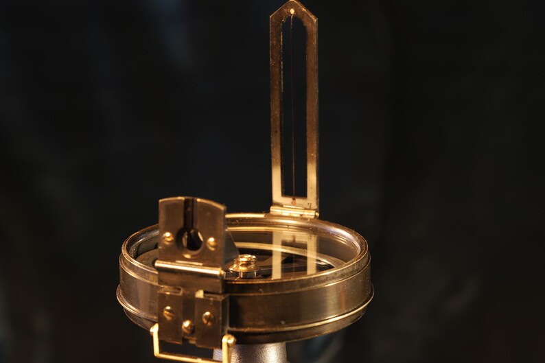 Vintage Prismatic Compass By Negretti Zambra C1930 Etsy - image 0