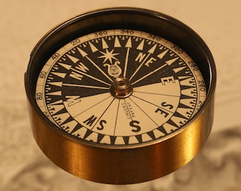 Antique Singer&#39;s Patent Compass by Francis Barker c1875