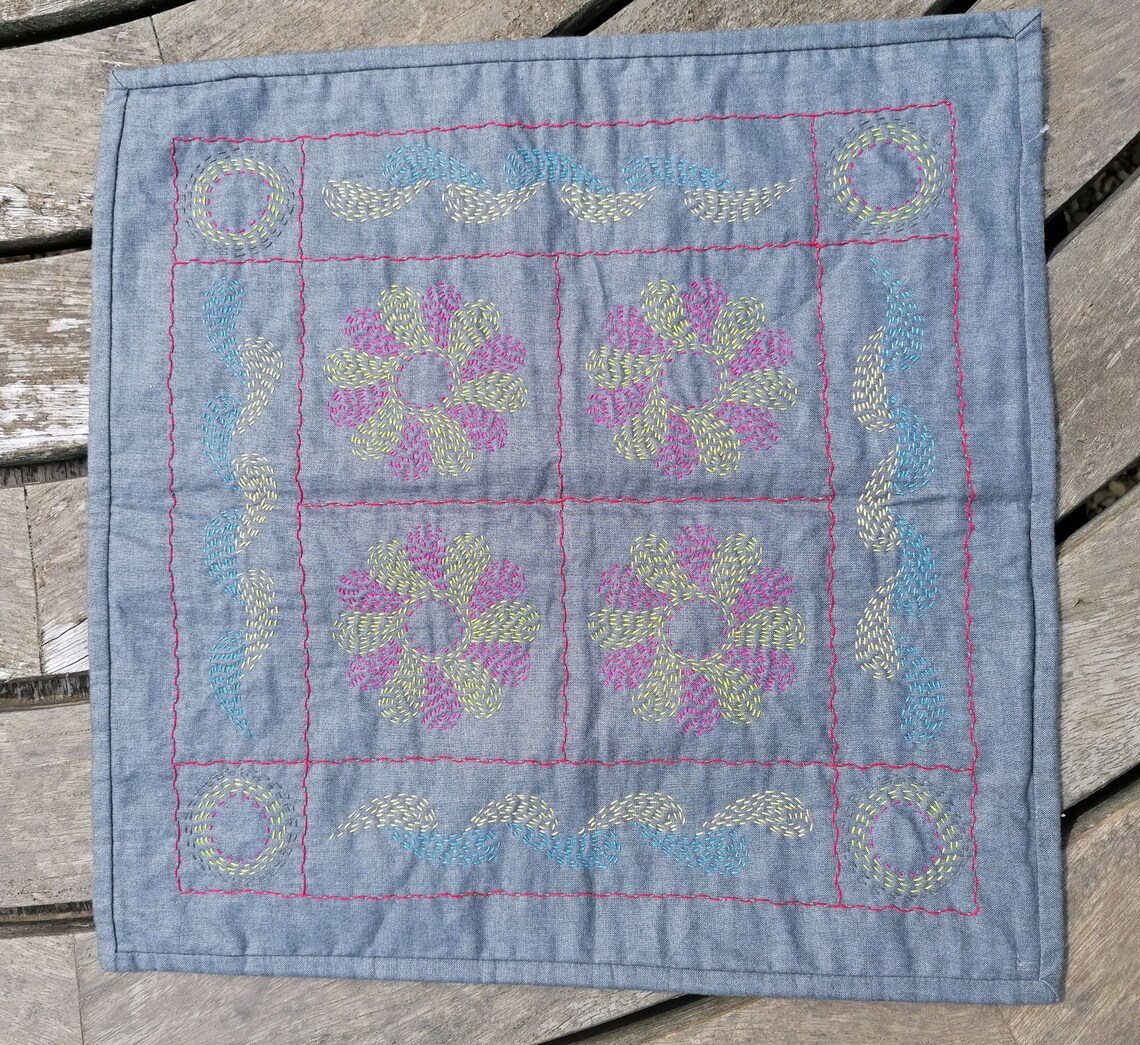Kantha Project The Fenland Book of Kantha Projects - 11 Kantha Embroidery/quilting ...