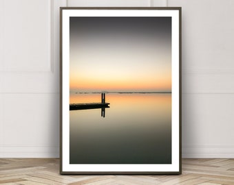 Pier Sunset | Palmetto Bluff | South Carolina | Travel Photography | Large Prints | Wall Art | Poster Size | Instant Digital Download