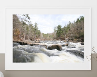 Mountain River | Nature Photography | Large Prints | Wall Art | Poster Size | Home Decor | Instant Digital Download