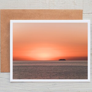 Caribbean Sunset / Ocean Cruise / Fotografía de viaje / Impresión de tamaño de postal / Uso en línea / Web / Blog / Social / Descarga digital instantánea