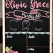Baby / Dog Milestone Chalkboard
