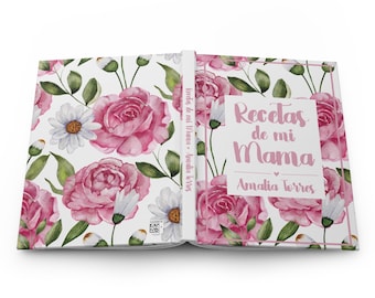 Libro Personalizado para Recetas de Familia Ideas de Regalo de Boda Libro de Recetas Personalizado para Hijos Regalo para Mama Personalizado