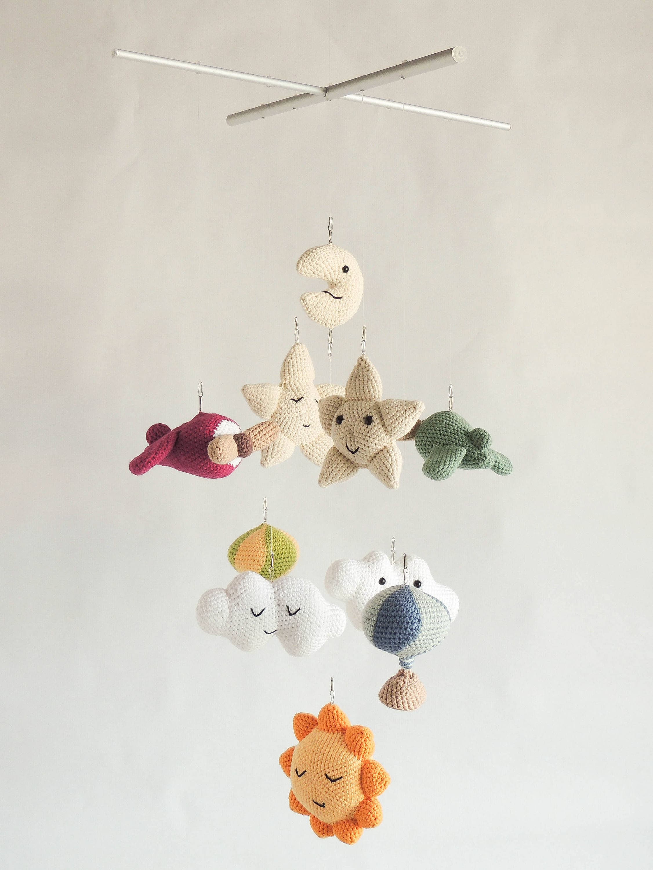 Hot Air Balloon Nursery Baby Mobile Mobile Bebe Nursery Etsy Hot Air Balloon Nursery Baby Mobile Mobile Bebe Nursery Etsy