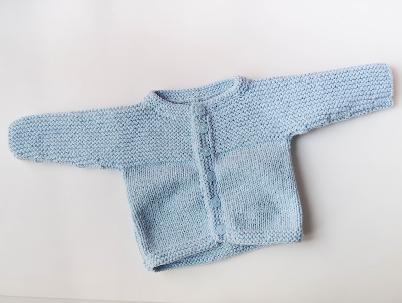 Knitted outfit for baby boy newborn boy photo outfit blue | Etsy