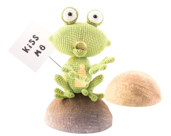 Marry me sign marriage proposal box plush frog ring box proposal fairy tale marriage proposal gift plush kiss me gift funny proposal gift