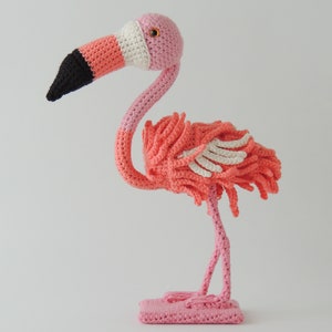 Flamingo decor for room flamingo gifts for girls flamingo cake topper flamingo art ornament flamingo birthday office flamingo figurine image 5