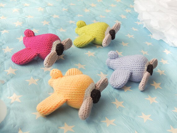 stuffed airplane baby toy
